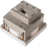 Розетка IEK РКС-20-30-П-К с заземляющим контактом 2к (на 2 модуля) ПРАЙМЕР белая - CKK-40D-RSZB2-K01-K